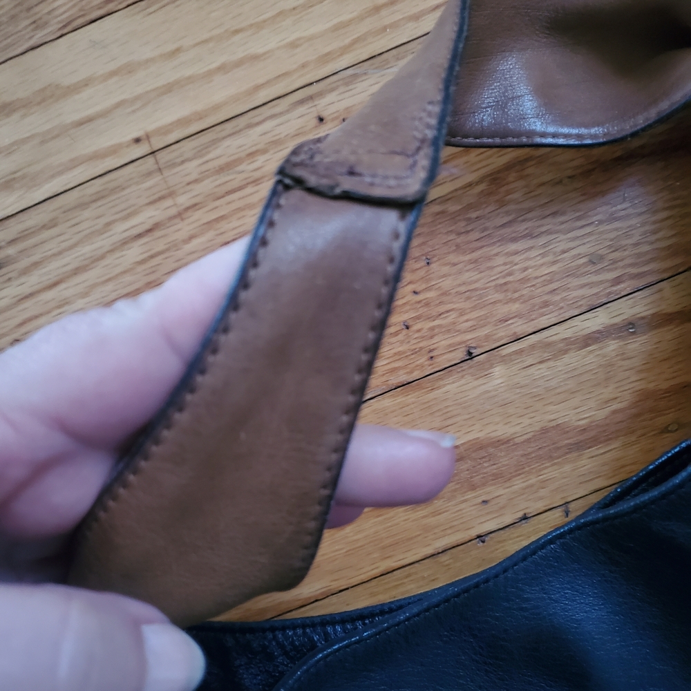 Marni ITALY Authentic  Black and Brown Leather Hobo Bag - Picture 15 of 16